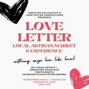 Love Letter Artisan Market in Salem on 8 Feb