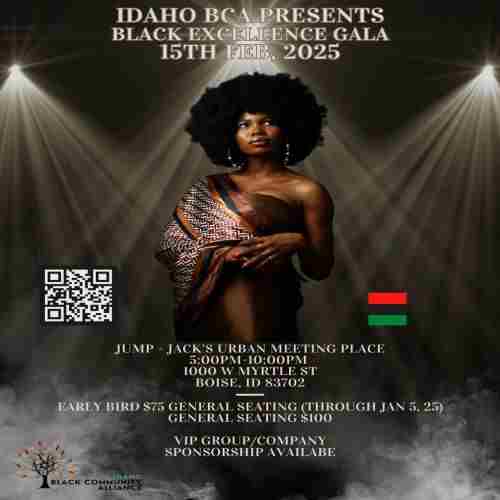 Black Excellence Gala in Boise on 15 Feb