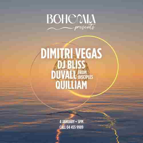 Bohemia presents: Dimitri Vegas in Dubai on 4 Jan