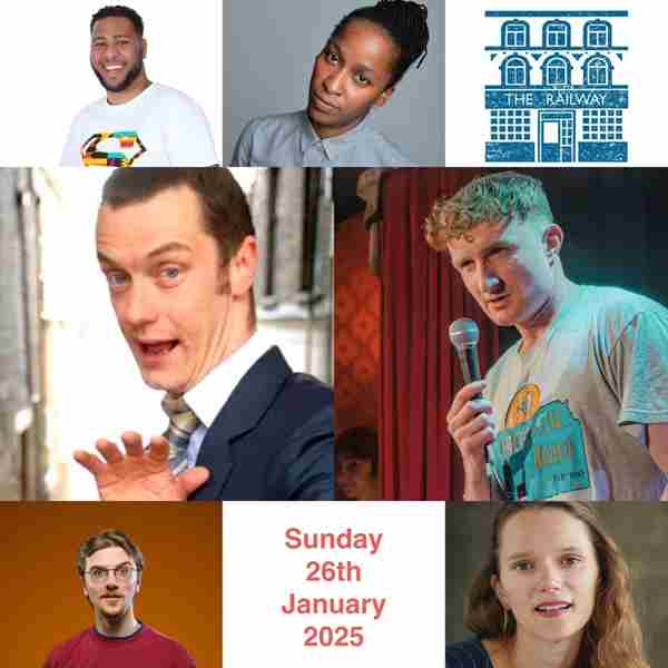 Collywobblers Comedy at The Railway Streatham : Paul Tonkinson , Carwyn Blayney , Twayna Mayne in London on 26 Jan