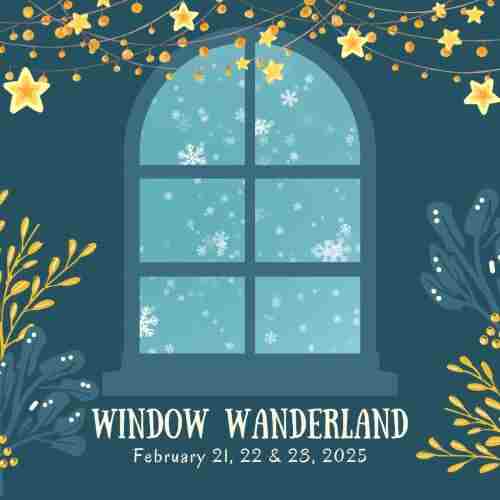 Window Wanderland 2025 - James Bay in Victoria on 21 Feb