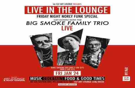 Big Smoke Family Trio Live In The Lounge (Norly Funk Special) in London on 24 January 2025