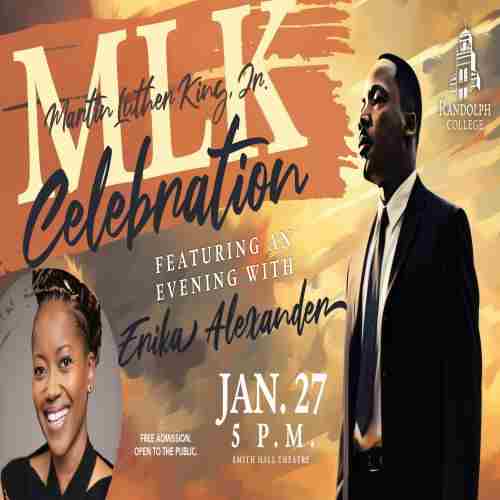 Martin Luther King, Jr. Celebration, featuring a conversation with Erika Alexander in Lynchburg on 27 Jan