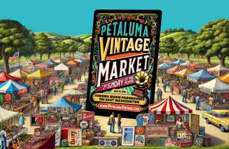 Petaluma Vintage Market On 19 January 2025 in Petaluma on 19 Jan