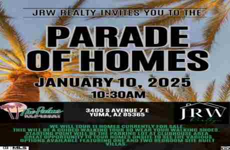 Parade of Homes For Sale in Yuma on 10 Jan