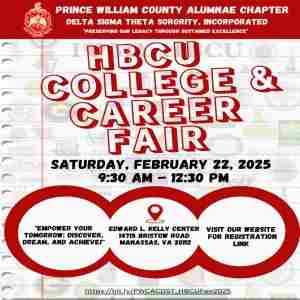 HBCU College and Career Fair in Manassas on 22 February 2025