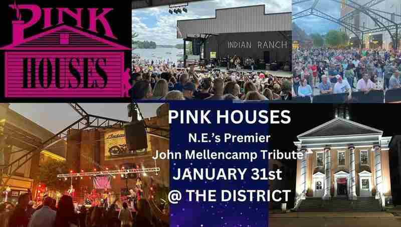 PINK HOUSES John Cougar Mellencamp Tribute in Taunton on 31 Jan