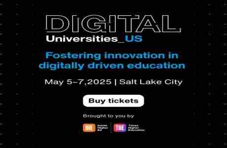 Digital Universities US 2025 | Salt Lake City, Utah in Salt Lake City on 5 May