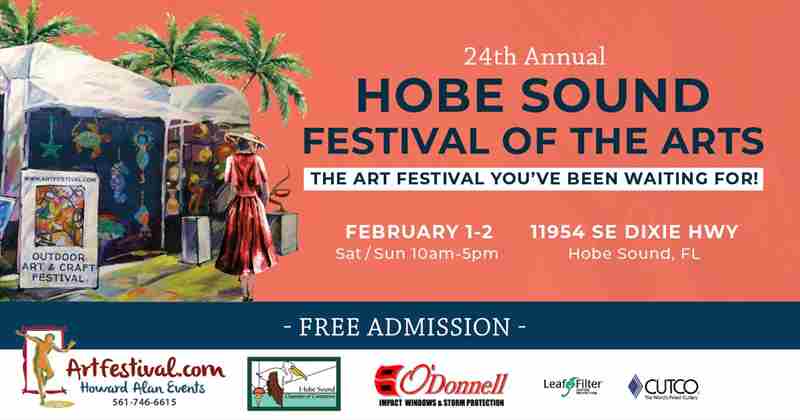 24th Annual Hobe Sound Festival of the Arts in Hobe Sound on 1 Feb