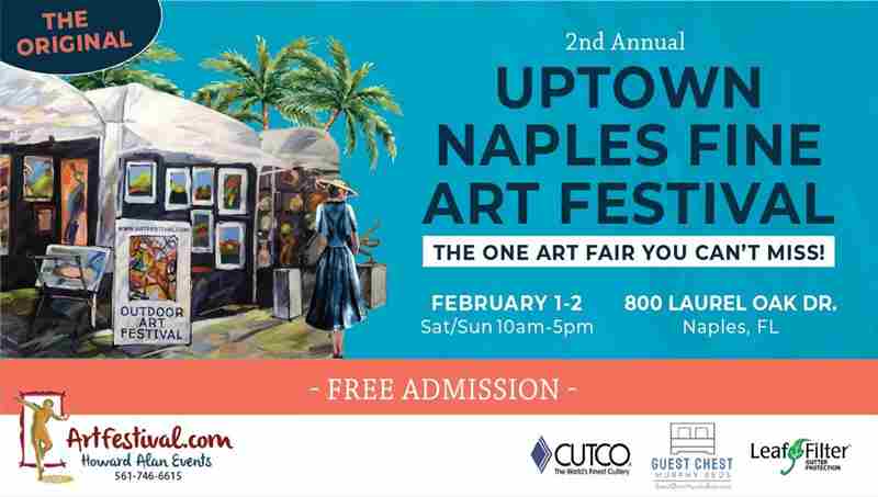 2nd Annual Uptown Naples Fine Art Festival in Naples on 1 Feb