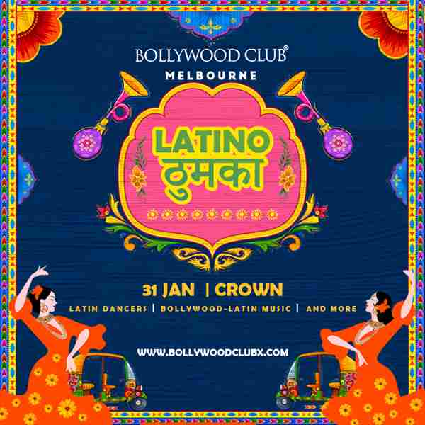 LATINO THUMKA at Crown, Melbourne in Southbank on 31 Jan