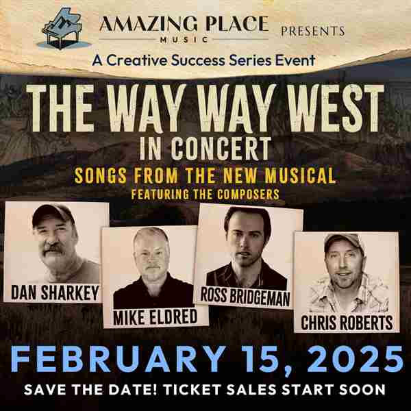 Amazing Place Music's Creative Success Series Presents THE WAY WAY WEST in Concert in Whitefish on 15 Feb