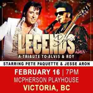 Legends Show in Victoria on 16 Feb