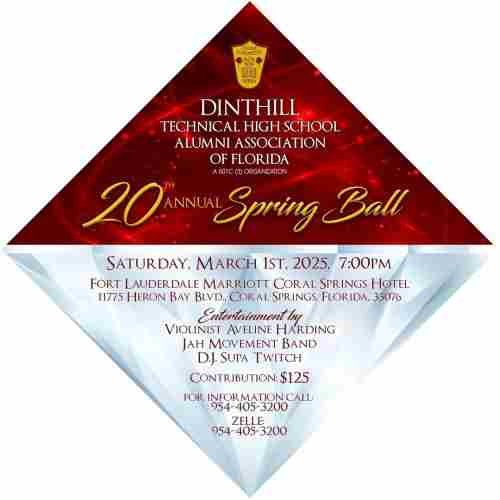 20th Annual Spring Ball in Coral Springs on 1 Mar