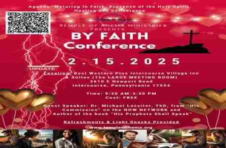 By Faith Conference in Intercourse on 15 Feb