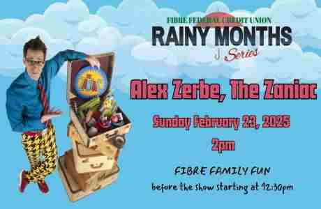 Rainy Months Series: Alex Zerbe, The Zaniac in Longview on 23 Feb