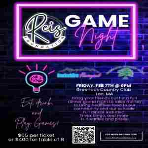 Charity Game Night in Lee on 7 Feb