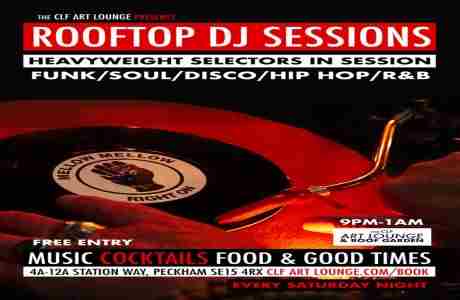 Rooftop DJ Sessions, Every Saturday Night (Free Entry) in London on 18 January 2025