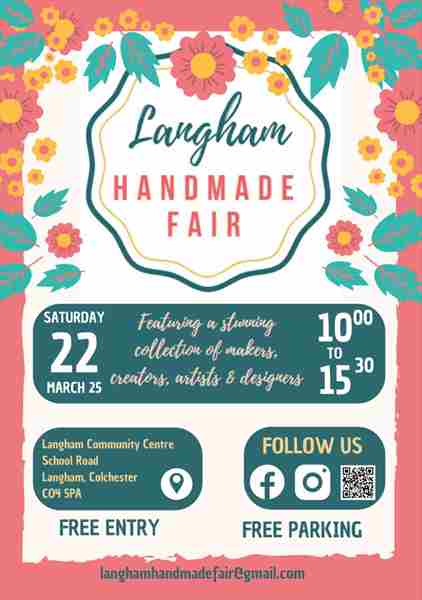 Langham Handmade Fair (Colchester) in Colchester on 22 Mar