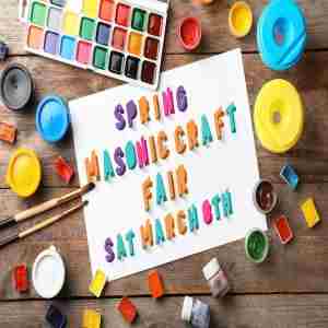 Spring Masonic Craft Fair in Grand Junction on 8 Mar