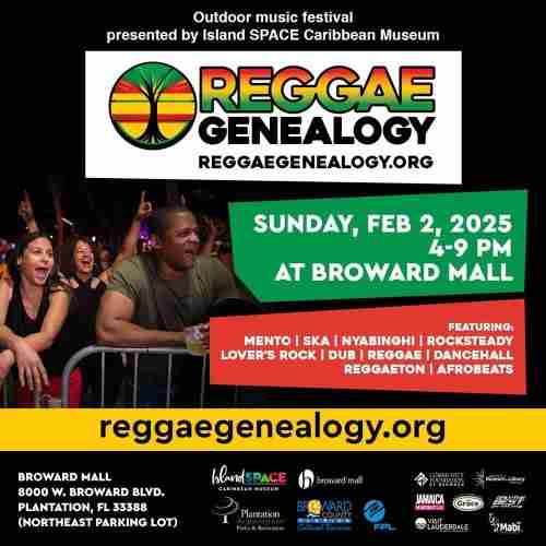 Reggae Genealogy in Plantation on 02 February 2025