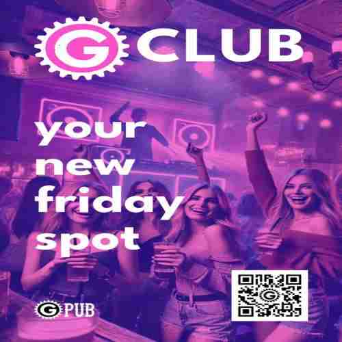 G-Club Fridays in Providence on 17 Jan