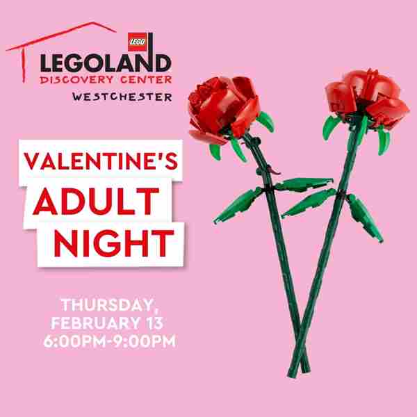 Adult Night: Valentine's Edition at LEGOLAND Discovery Center Westchester in Yonkers on 13 Feb