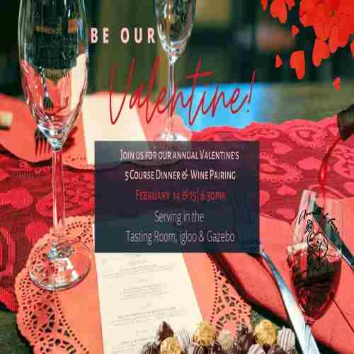 Valentine's Chocolate Themed Five Course Dinner & Wine Pairing. February 14th & 15th, Brookline NH in Brookline on 14 Feb