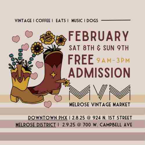 Melrose Vintage Market in Arizona on 8 Feb