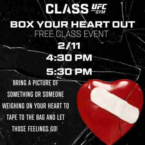 BOX YOUR HEART OUT in Indiana on 11 Feb