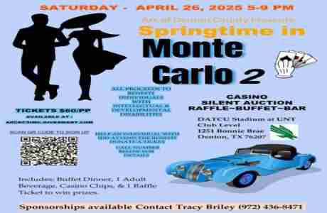 Springtime In Monte Carlo 2 in Denton on 26 Apr