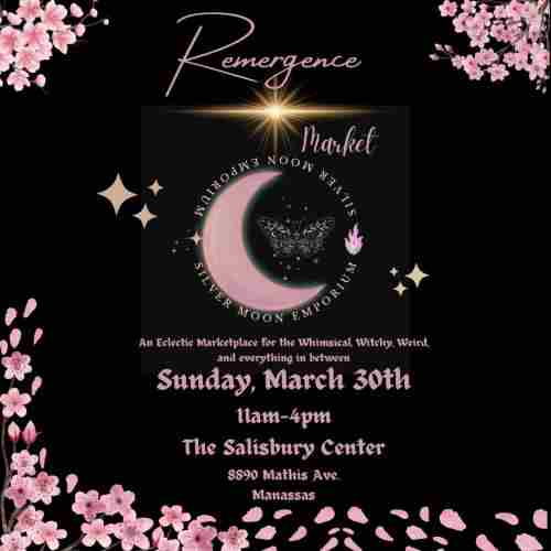 Silver Moon Emporium Remergence Market in Manassas on 30 Mar