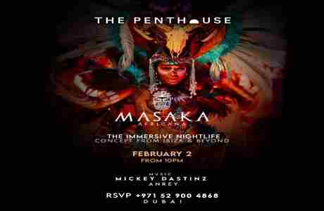 Afro/ Tribal house with MASAKA Africana in Dubai on 2 Feb