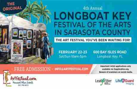 4th Annual Longboat Key Festival of the Arts in Florida on 22 Feb