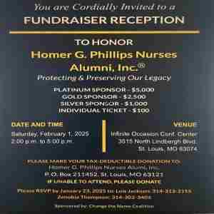 Homer G. Phillips Nurses Alumni, Inc® Black History Month Fundraiser in Saint Ann on 1 Feb