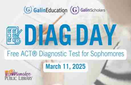 Free Diagnostic ACT for 10th Graders in Waunakee on 11 Mar