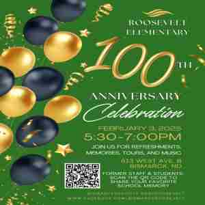 Roosevelt Elementary 100th Anniversary Celebration in North Dakota on 3 Feb