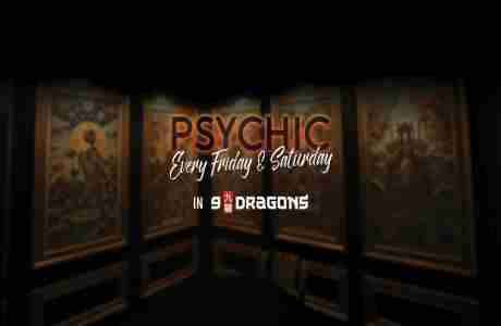 Psychic readings every Friday and Saturday in 9 Dragons at The Brook in Seabrook on 31 Jan