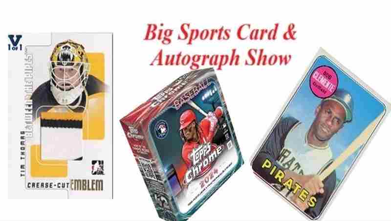 Greater Boston Sports Card and Autograph Show in Mansfield on 23 Feb