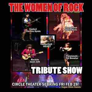 THE WOMEN OF ROCK SHOW in Sebring on 28 Feb