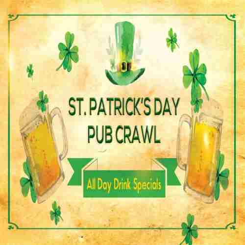 San Francisco St Patrick’s Day Bar Crawl and Block Party - 10+ bars! in San Francisco on 15 Mar