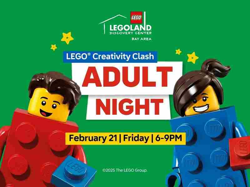 LEGO® Creativity Clash Adult Night in Milpitas on 21 February 2025