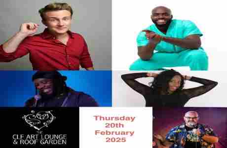 Collywobblers Comedy presents CLF Art Laughter Lounge Peckham : Tom Houghton , Michael Akadiri in London on 20 Feb