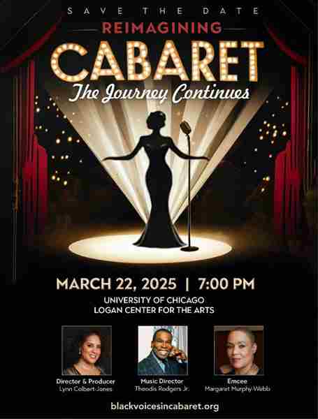 Reimagining Cabaret: The Journey Continues, Presented by Black Voices in Cabaret in Chicago on 22 Mar