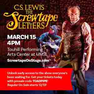 The Screwtape Letters in Saint Louis on 15 Mar