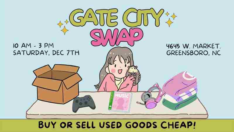 Gate City Swap: Buy and Sell Used Goods Cheap! in North Carolina on 1 Mar