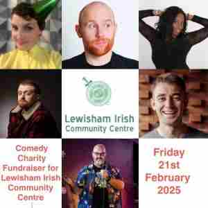 Comedy Fundraiser in Aid of Lewisham Irish Community Centre SE6 2AZ : Rory 'O Hanlon and guests in London on 21 Feb