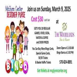 McGlynn Center Purse Bingo in Wilkes-Barre on 9 Mar