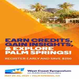 West Coast Symposium in La Quinta on 29 May