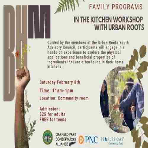 In the Kitchen with Youth Advisory Council and Urban Roots in Chicago on 8 Feb